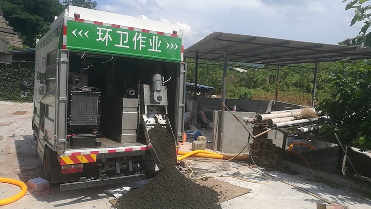沿滩污泥干湿分离技术