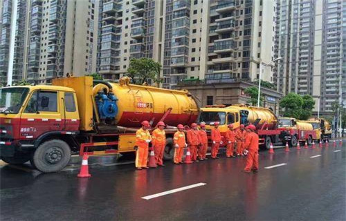 沿滩市政管道清淤
